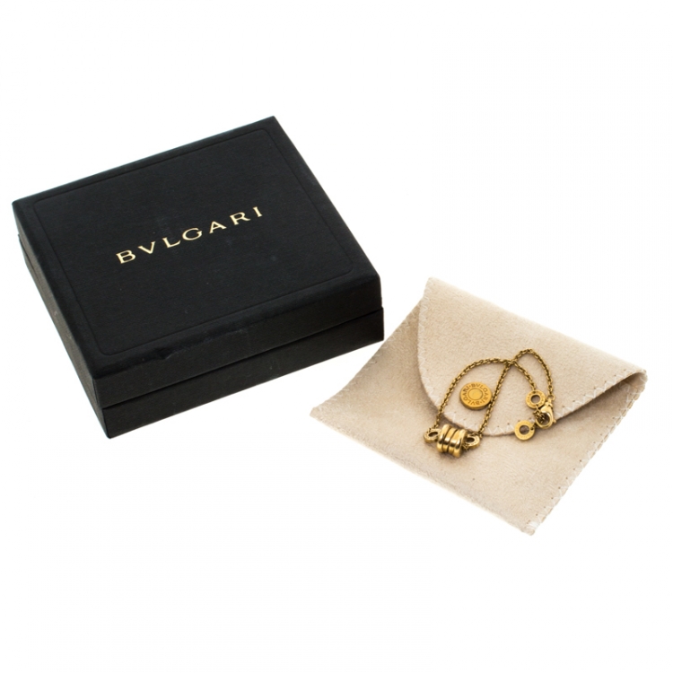 Pre Owned Bvlgari B.Zero1 18k Yellow Gold Soft Bracelet