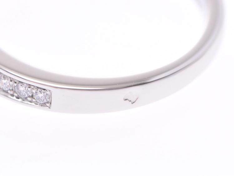 Pre Owned Cartier Solitaire Daimond Band Ring Size 48