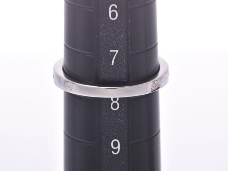 Pre Owned Cartier Solitaire Daimond Band Ring Size 48