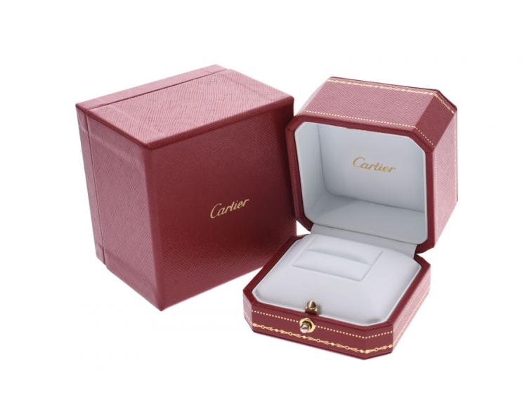 Pre Owned Cartier Diamond Eternity Band Ring Size 47
