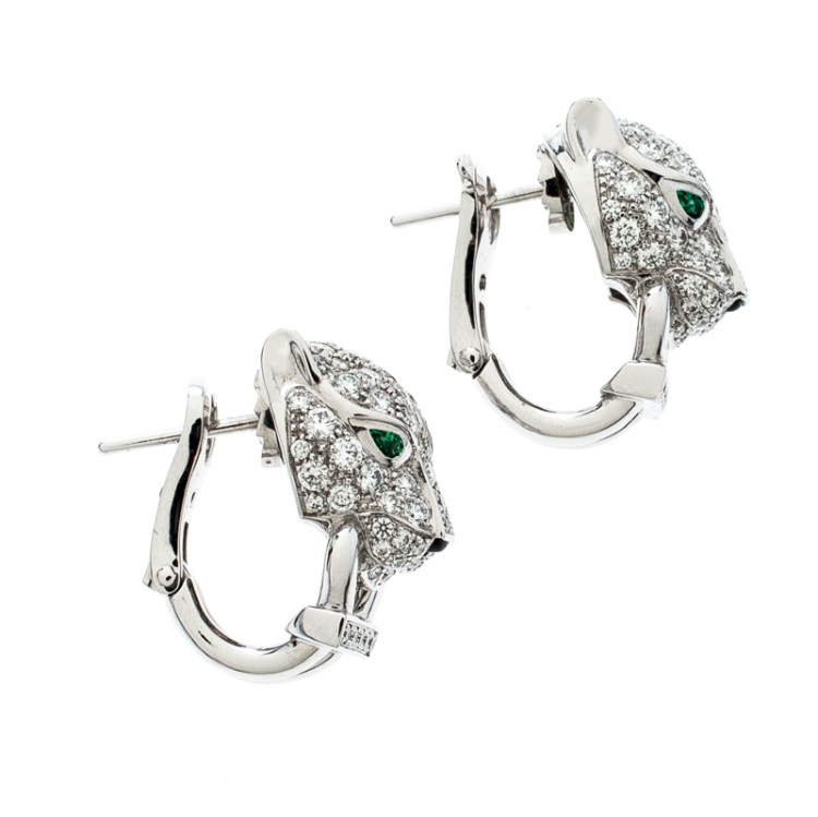 Gold, Emerald, and Onyx 'Panthère' Cuff-Bracelet, Cartier Beekman New York  - Fine Jewelry Rental Service