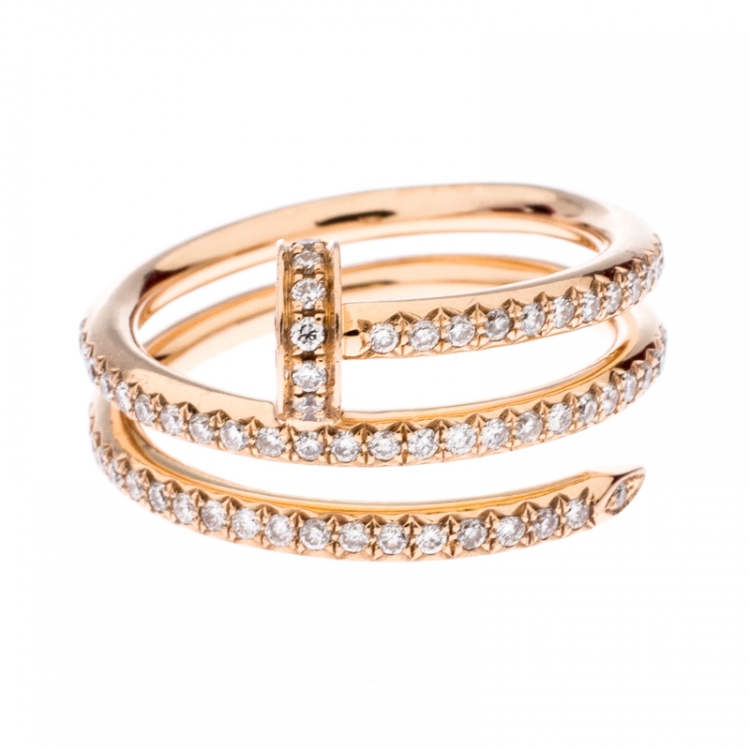 Cartier Juste Un Clou Ring in 18k Rose Gold | myGemma | Item #127698