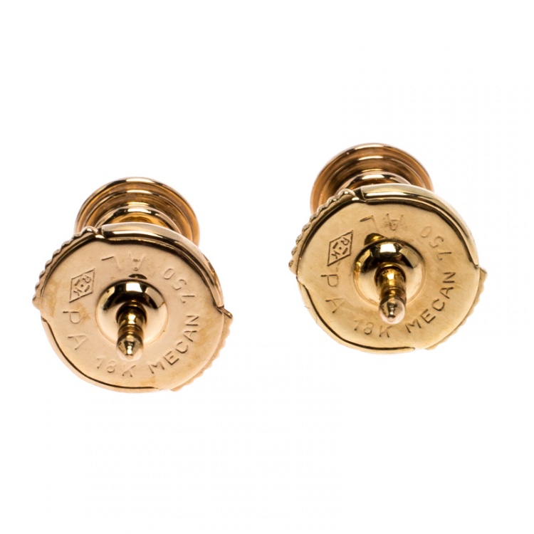 Pre Owned Cartier Saphirs Légers de Cartier Pink Gold Stud Earrings