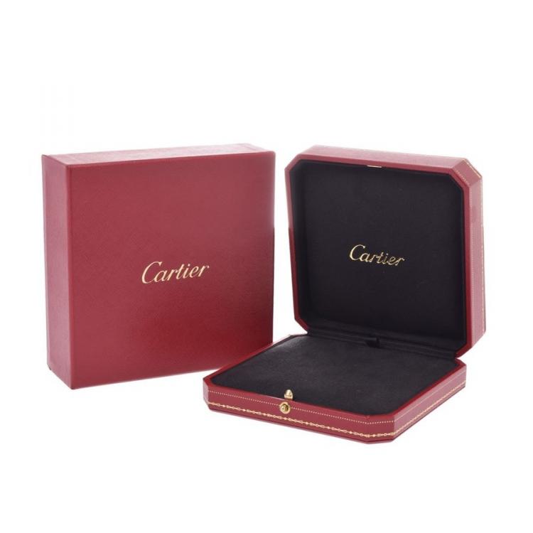 Pre Owned Cartier Heart of Cartier Diamonds 18K Yellow Gold Pendant Necklace