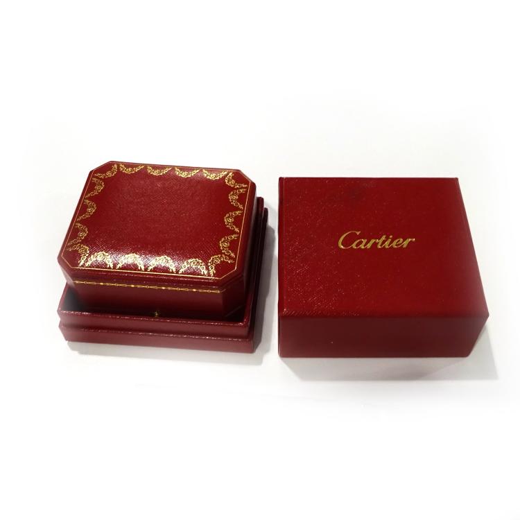 Pre Owned Cartier 18K Rose Gold Love Huggie Earrings
