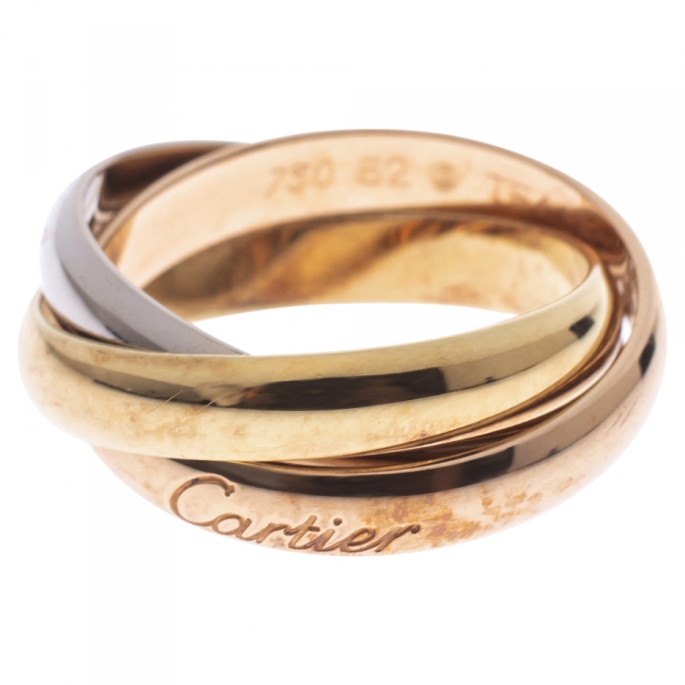 cartier trinity fine ring