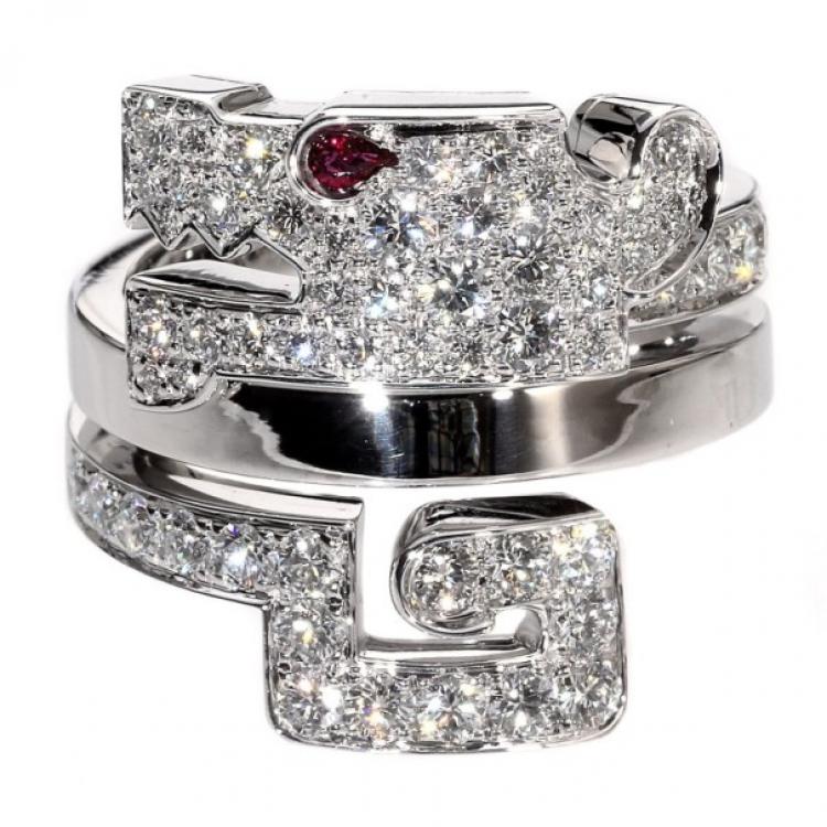 cartier kiss of the dragon ring