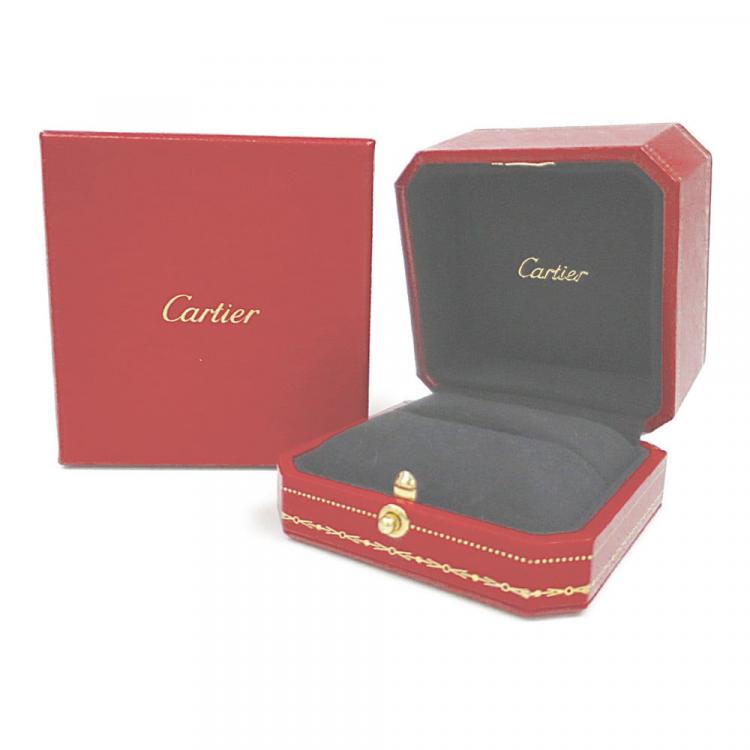 Pre Owned Cartier Love 18K Rose Gold Ring EU 53