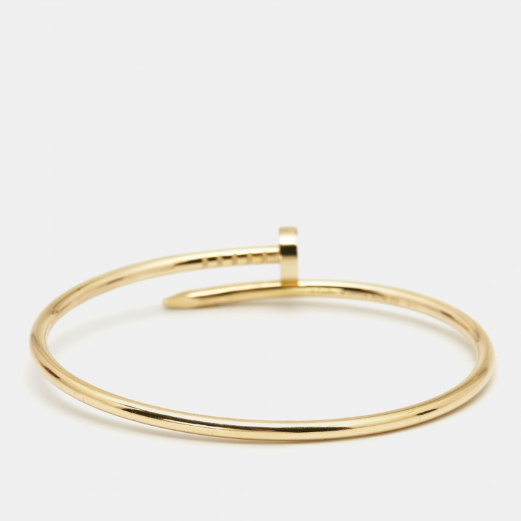 CRB6062617 - Juste un Clou bracelet, small model - Yellow gold - Cartier