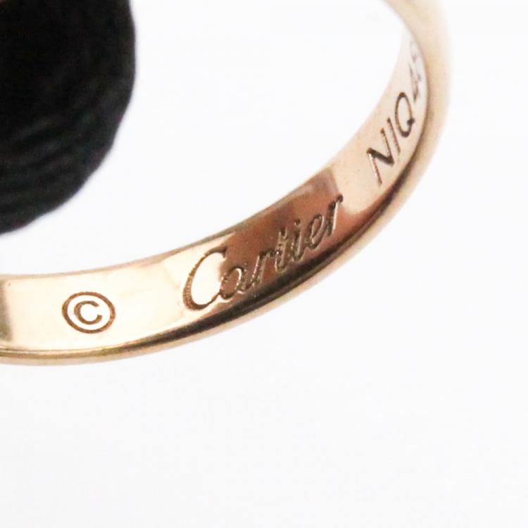 مملوكة مسبقًا Cartier Trinity 18K Yellow Rose and White Gold Bracelet 20.5