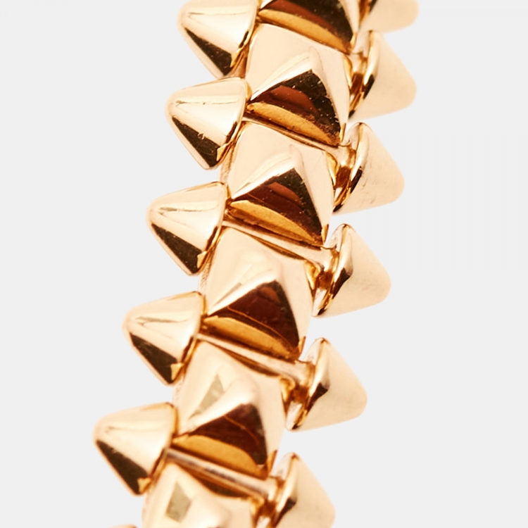 Pre Owned Cartier Clash De Cartier 18K Rose Gold Medium Model Bracelet 17