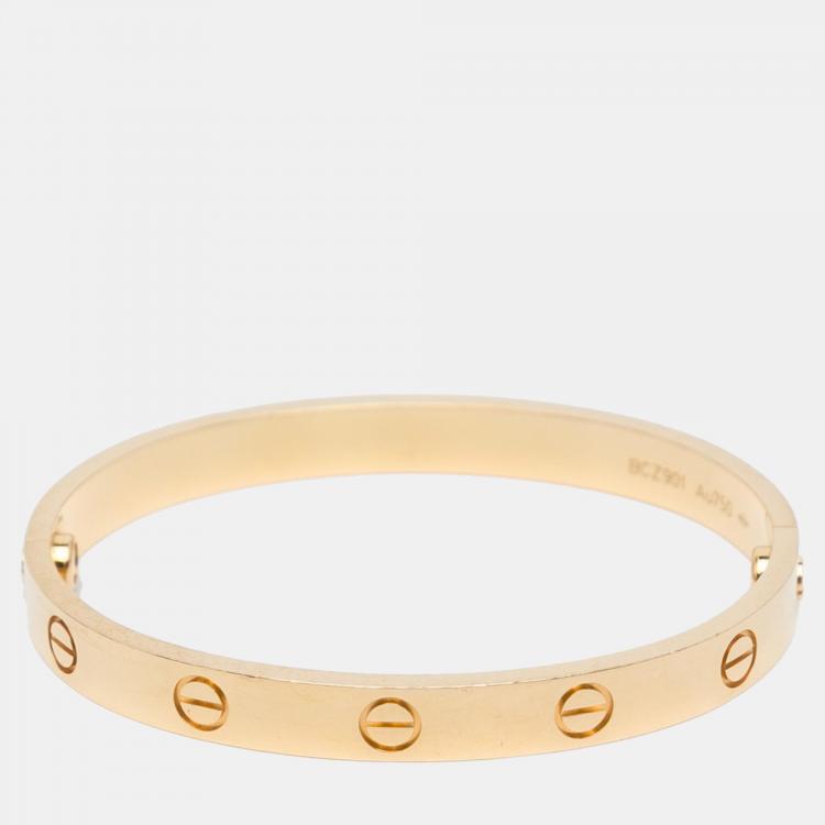 Cartier 18K Gold Love Bracelet Cartier TLC