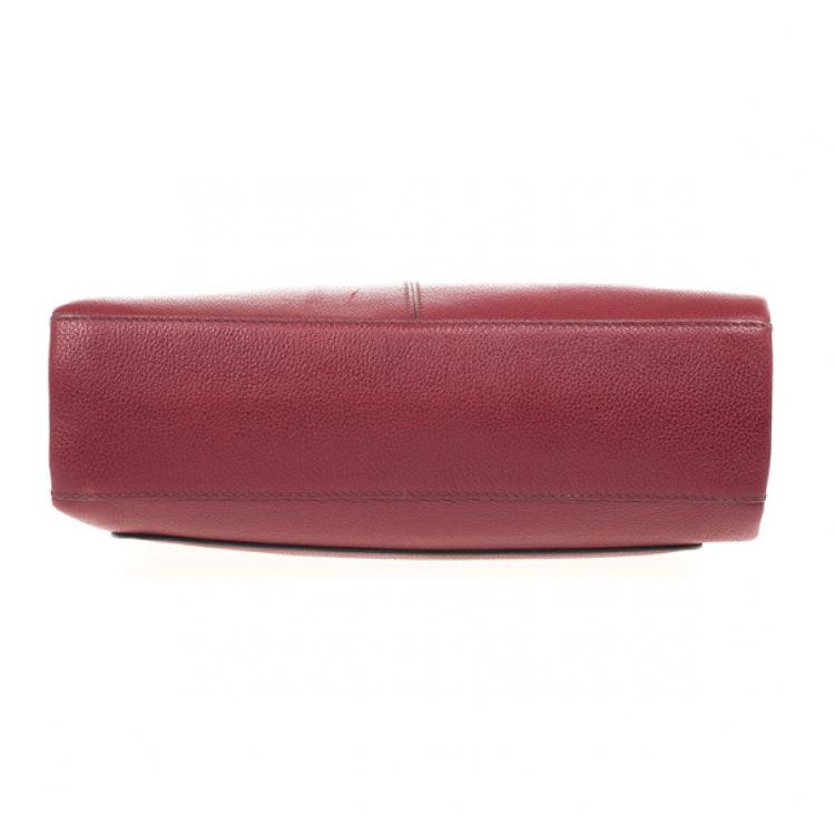 Pre Owned Cartier Red Classic Feminine Line Chain Bag 