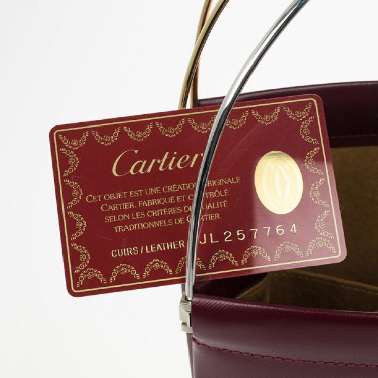 Pre Owned Cartier Trinity Cage Handbag