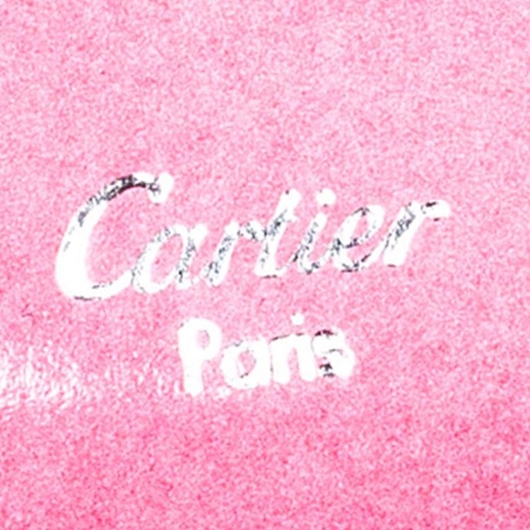 مملوكة مسبقًا Cartier Pink Patent Leather Happy Birthday Long Flap Wallet