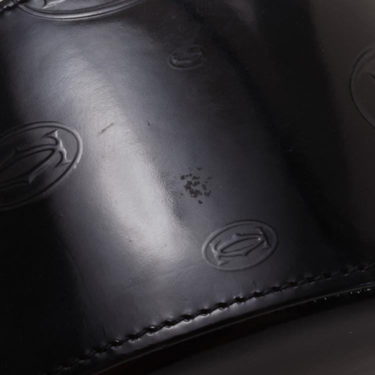 Pre Owned Cartier Black 'Happy Birthday' Hobo