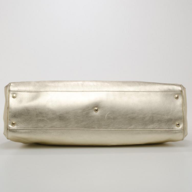 Pre Owned Cartier Marcello de Cartier Handbag in Gold