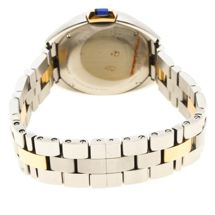 مملوكة مسبقًا Cartier Stainless Steel Cle De Cartier 3867 Women's Wristwatch 32 mm