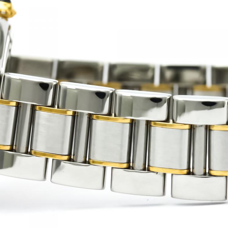 مملوكة مسبقًا Cartier Silver Stainless Steel Must 21 Women's Wristwatch 28MM
