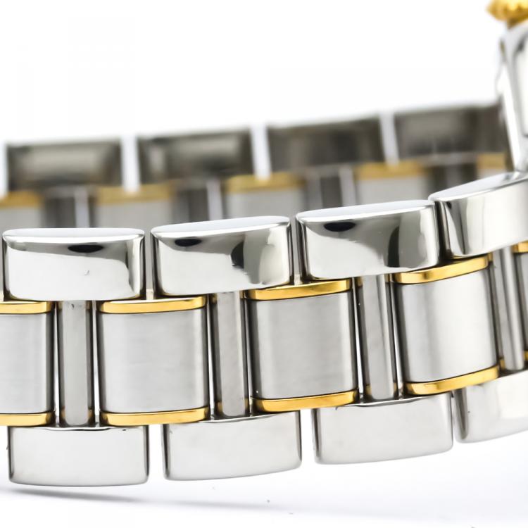 مملوكة مسبقًا Cartier Silver Stainless Steel Must 21 Women's Wristwatch 28MM