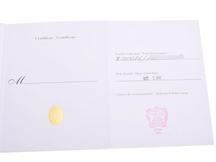 Pre Owned Cartier Ivory Stainless Steel Santos Galbee W20056D6 Women's Wristwatch 23MM