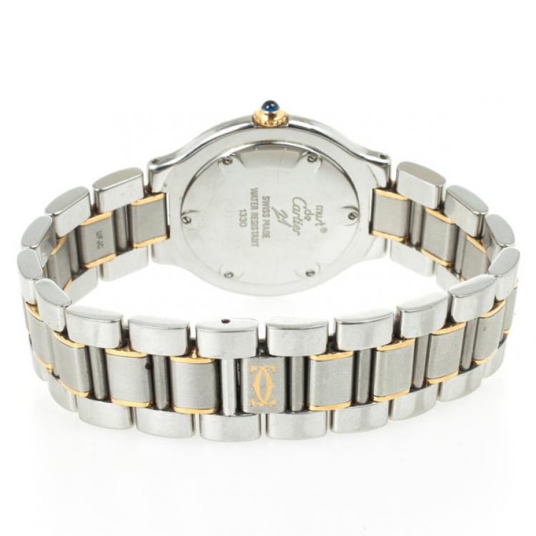 Pre Owned Must de Cartier 21 SS Womens Wristwatch 30 MM