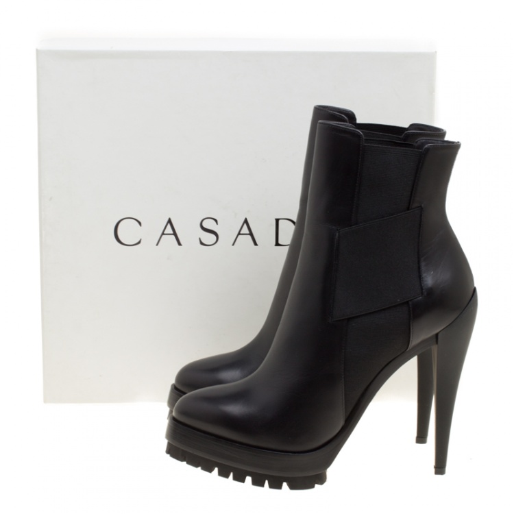 casadei platform ankle boots