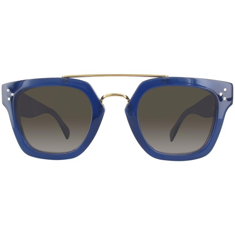 Pre Owned Celine Blue CL41077S Wayfarer Sunglasses
