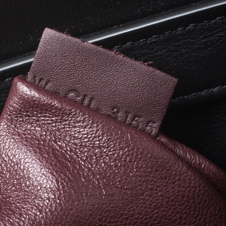 Pre Owned Celine Multicolor Leather Micro Luggage Tote