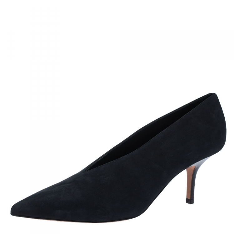 celine black pumps