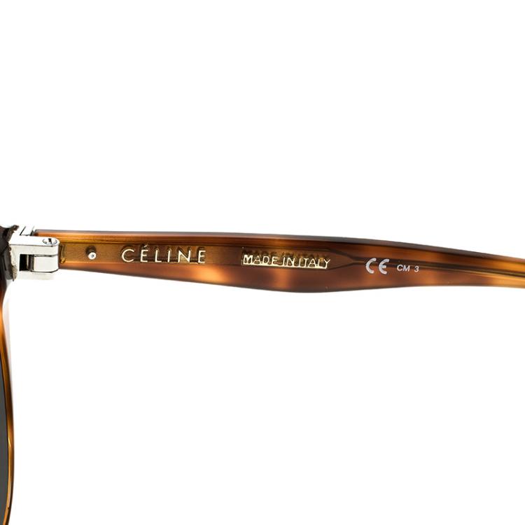 Pre Owned Celine Havna/Black CL41448/S Wayfarer Sunglasses