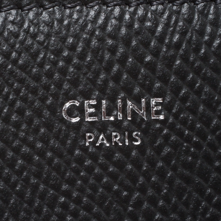 Pre Owned Celine Grey Leather Document Holder