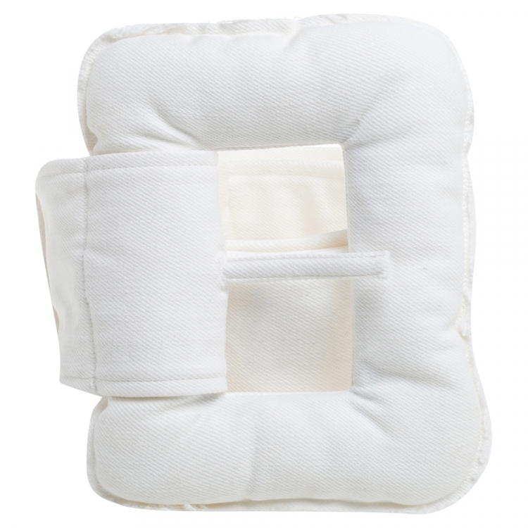 Pre Owned Céline White Denim Oversized Belt S