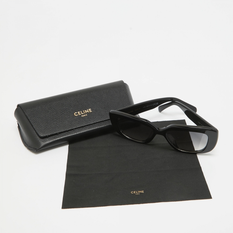 Pre Owned Celine Black Gradient CL40216U Square Sunglasses