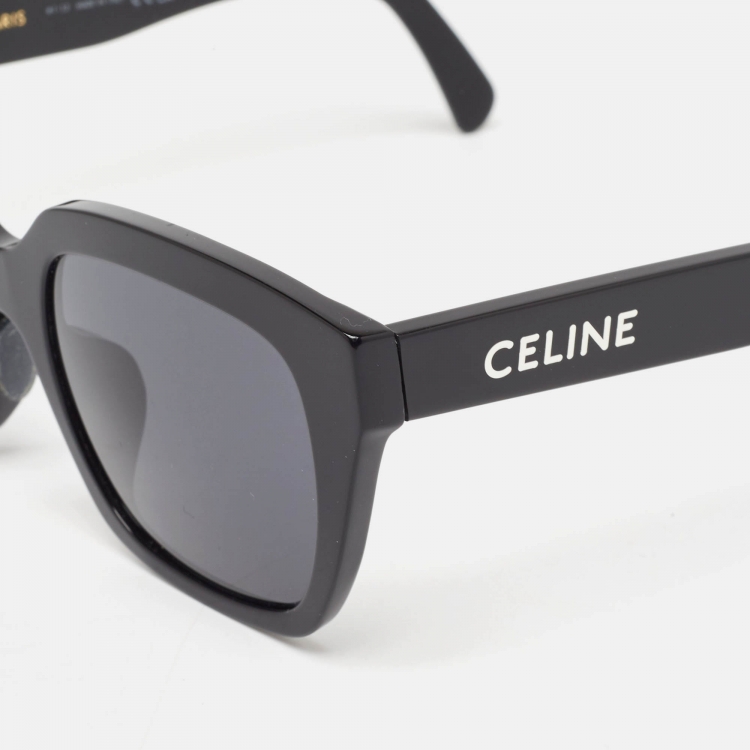 Pre Owned Celine Black CL40198F Square Sunglasses