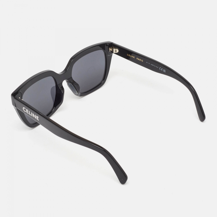 Pre Owned Celine Black CL40198F Square Sunglasses
