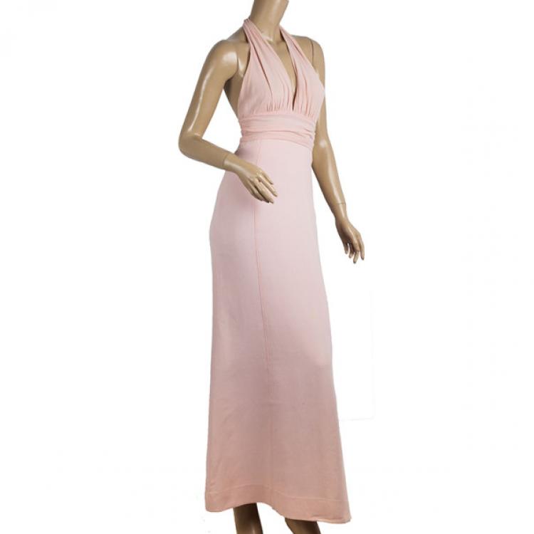 Celine Halter Neck Flow Dress S Celine | TLC