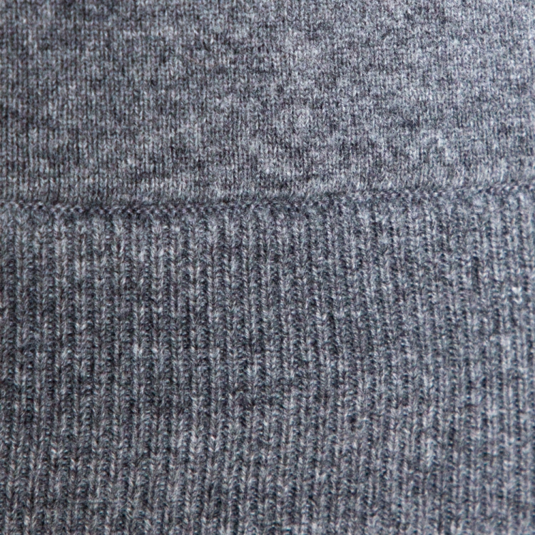 Pre Owned Celine Grey Cashmere Balloon Sleeve Sweater XS