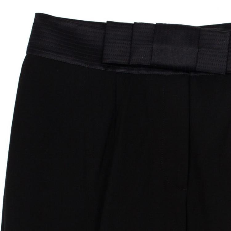 Pre Owned Celine Black Trousers M