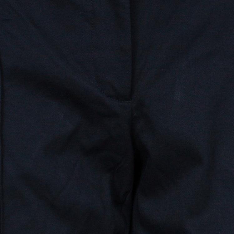 Pre Owned Celine Black Tapered Casual Trousers M