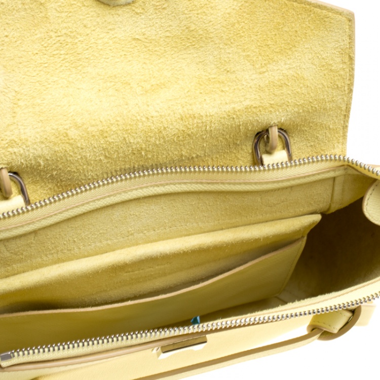 Pre Owned Celine Citrine Leather Belt Bag