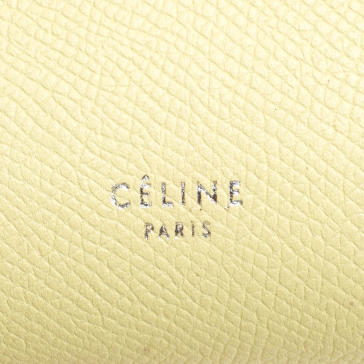 Pre Owned Celine Citrine Leather Belt Bag