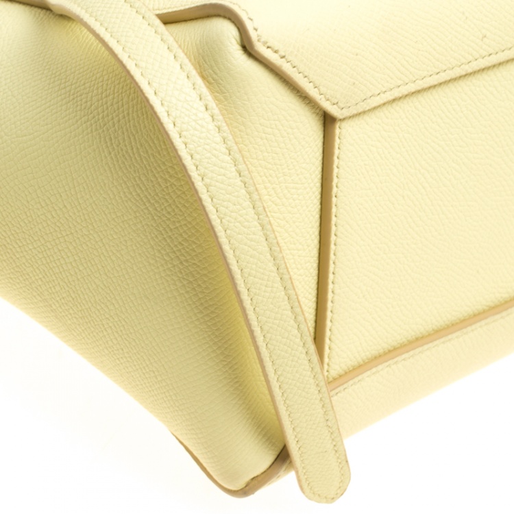 Pre Owned Celine Citrine Leather Belt Bag