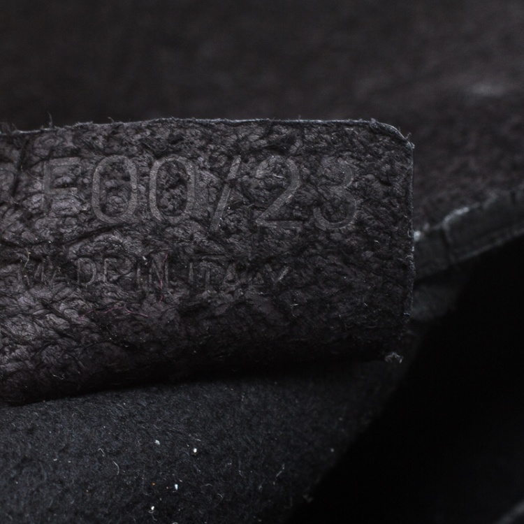 Pre Owned Celine Black Suede Studded Shoulder Bag