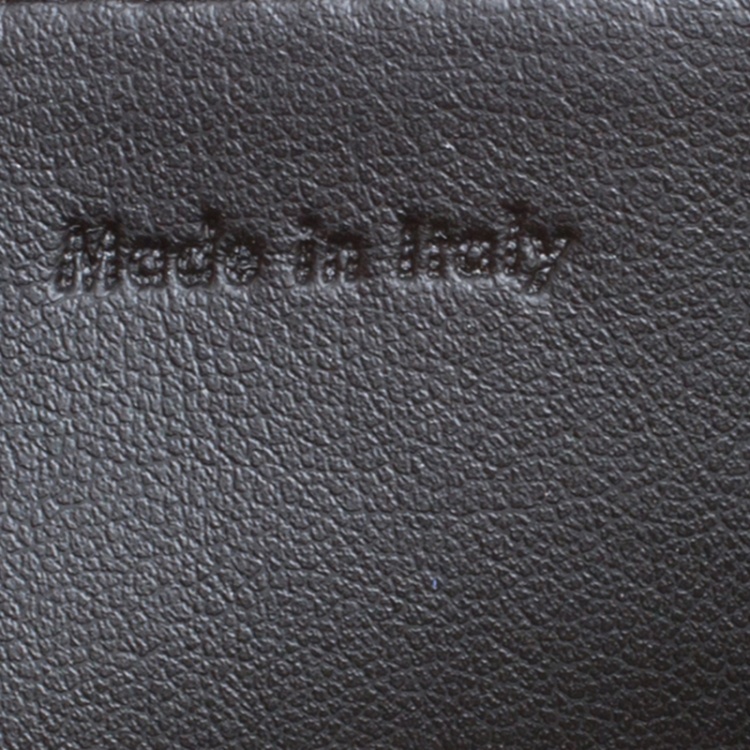 Pre Owned Celine Lilac/Orange Leather Clutch