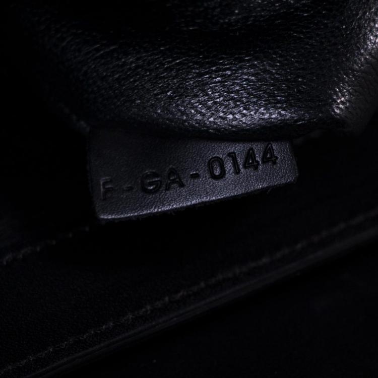 مملوكة مسبقًا Celine Tricolor Leather Micro Luggage Tote