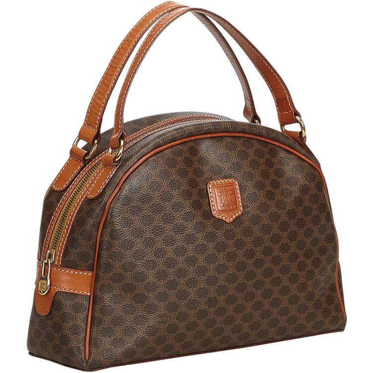 Pre Owned Celine Brown Macadam PVC Everyday Day