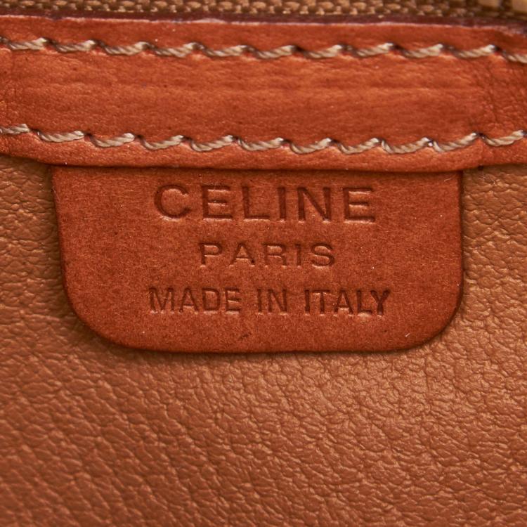 Pre Owned Celine Brown Macadam PVC Everyday Day