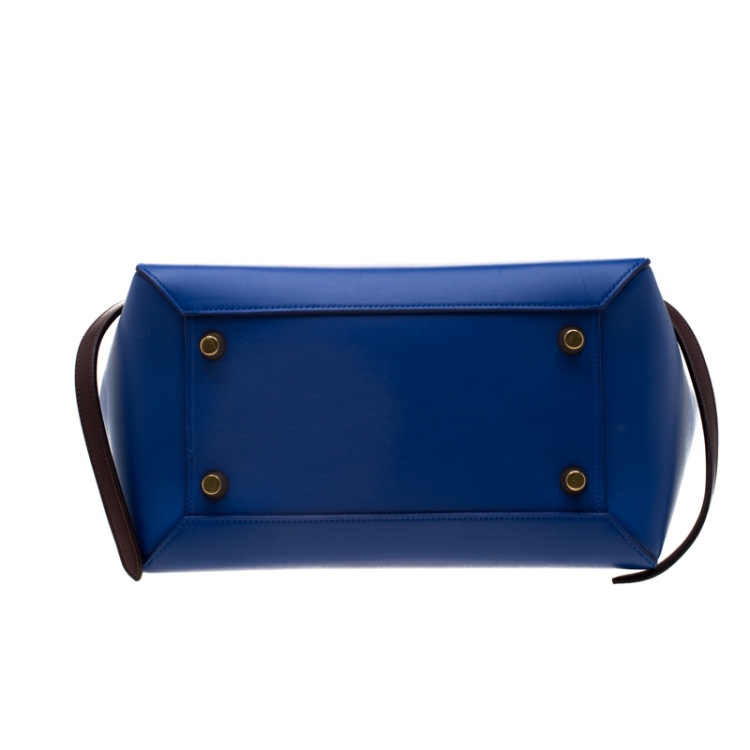Pre Owned Celine Tri Color Leather Belt Bag