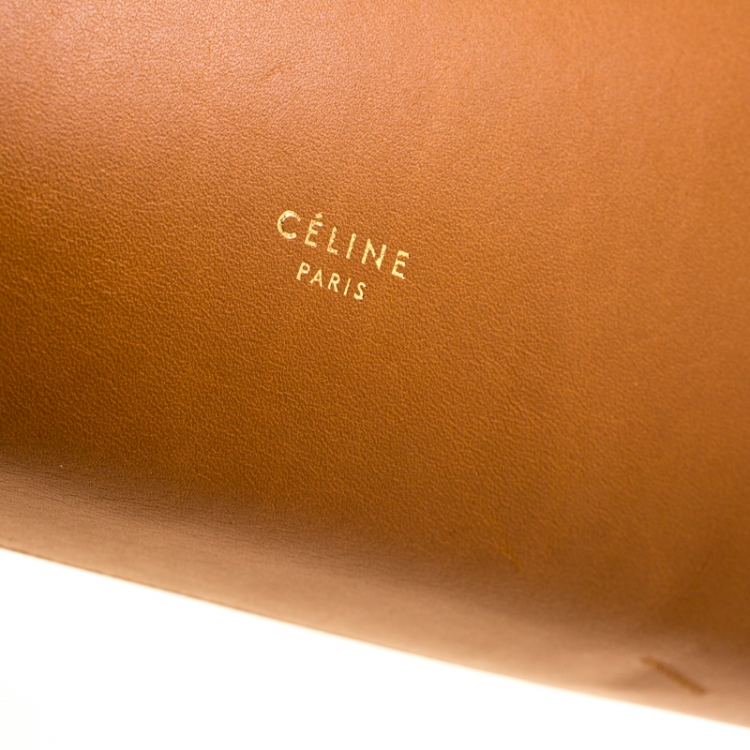Pre Owned Celine Brown Leather Belt Bag 